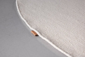 Pyöreä-villamatto 160cm luonnonvalkoinen | Anno Collection