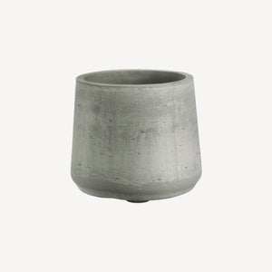 Vega pot | cement gray