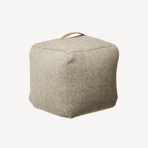 Taival pouf | natural gray with zipper