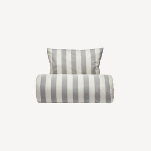 Toive bed linen set | natural white/blue