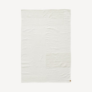 Aurora cotton rug 140x200 cm | natural white