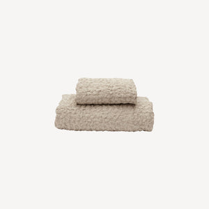 Li linen waffle towel 100x150cm | natural