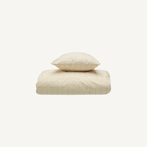 Lilleri Mini Junior bed linen set | vanilla/yellow
