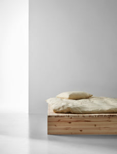 Linne linen bed linen set | vanilla