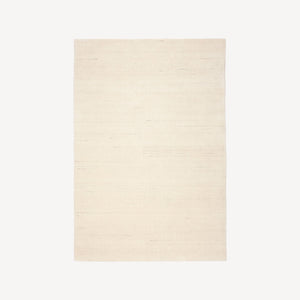 Maa wool pile rug 170x240cm | natural white