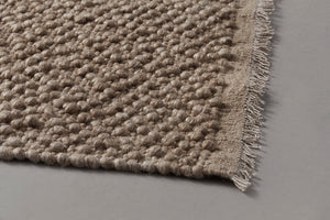 Myky wool rug 170x240cm | natural beige