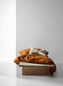 Linne Mini Junior linen bed linen set | rust