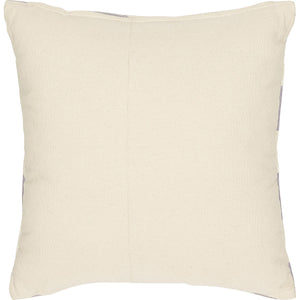 Ruutu decorative cushion 50x50 | lavender/white