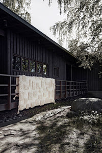 Savu-puuvillanukkamatto 200x300cm luonnonvalkoinen organic | Anno Collection