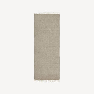 Taival wool rug 80x200cm | natural gray