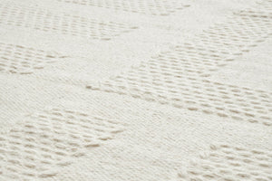 Tyyni wool rug 140x200 cm | natural white