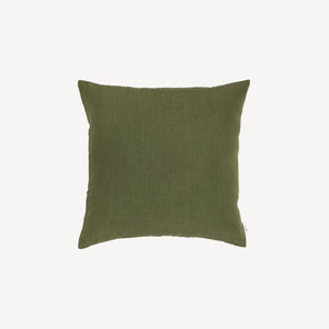 Viive linen cushion cover 50x50cm | olive