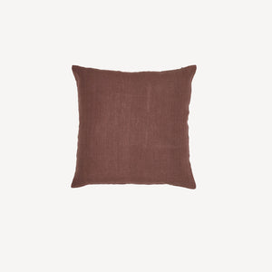 Viive linen cushion cover 50x50cm | plum