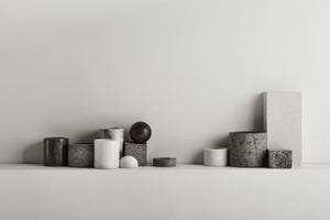 Marmori-sarjan purkit, paperipainot ja pallot | Anno Collection