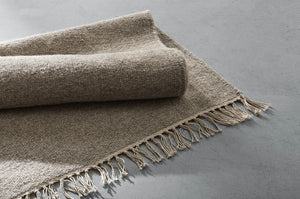 Taival wool rug 70x150cm | natural gray