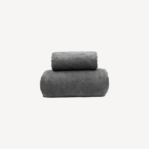 Purus terry towel 90x150cm | dark gray